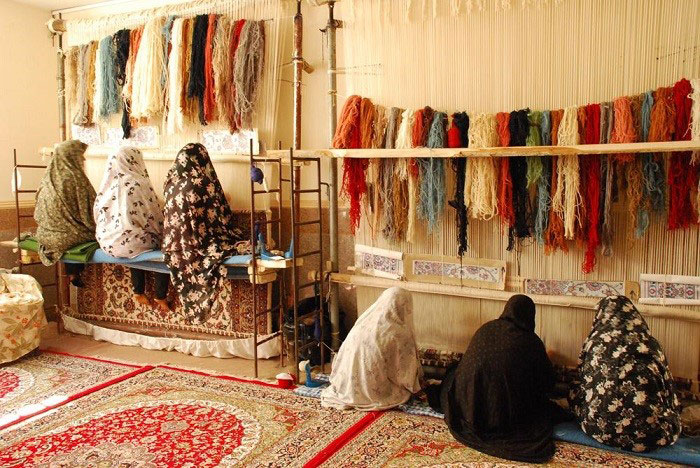 انواع دار قالی و تاثیر آن در تکنیک بافت فرش ایرانی